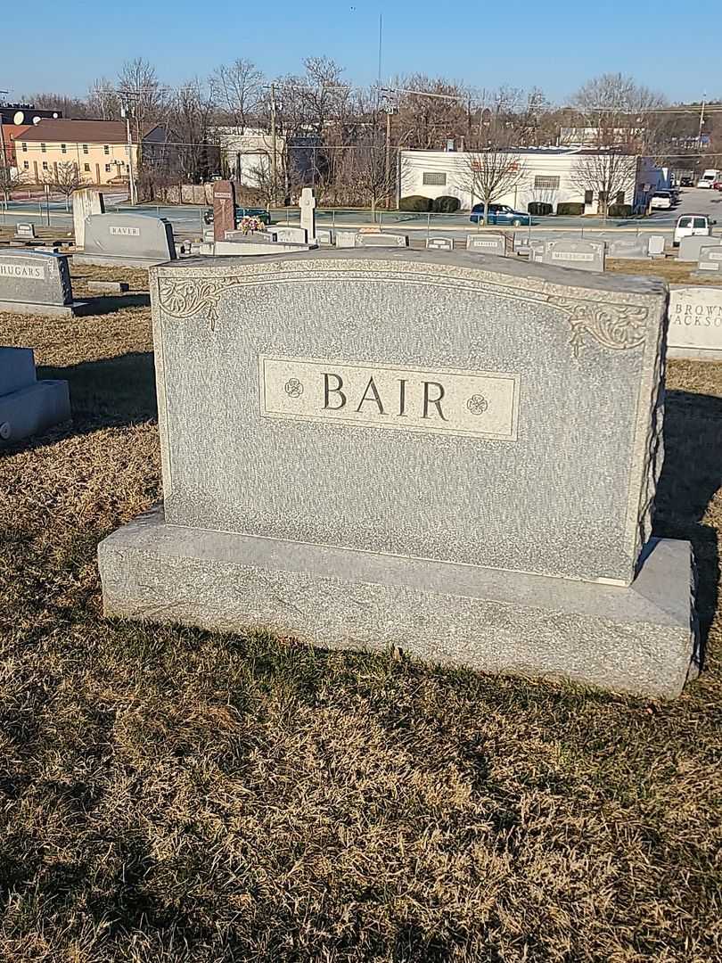 Samuel W. Bair's grave. Photo 1