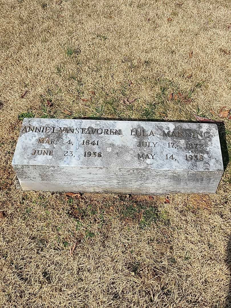 Annie L. VanStavoren's grave. Photo 3