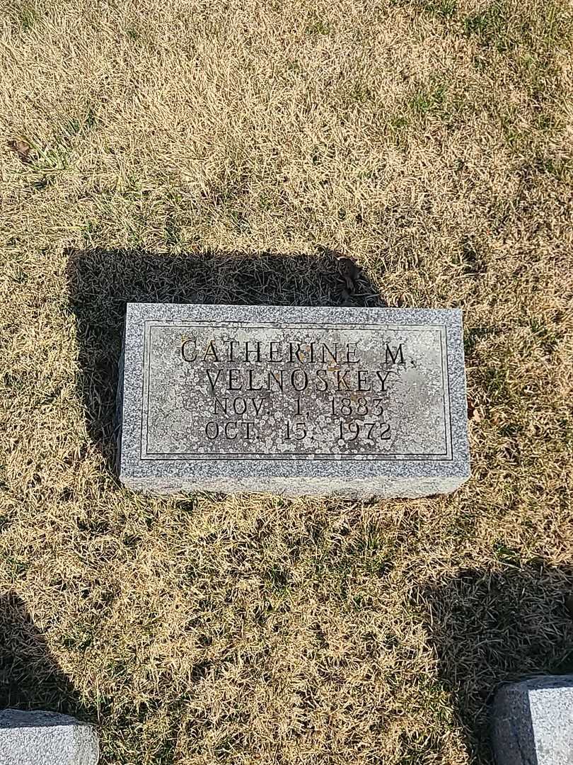 Catherine M. Velnoskey's grave. Photo 3