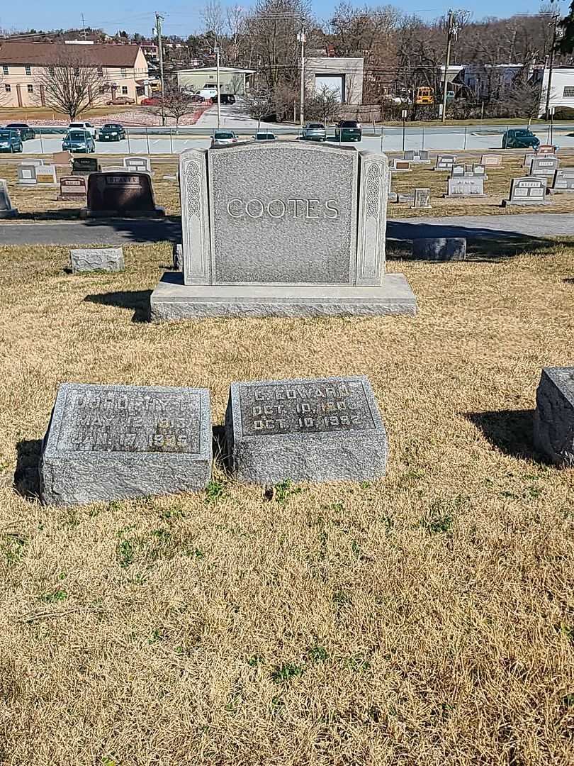 C. Edward Cootes's grave. Photo 2