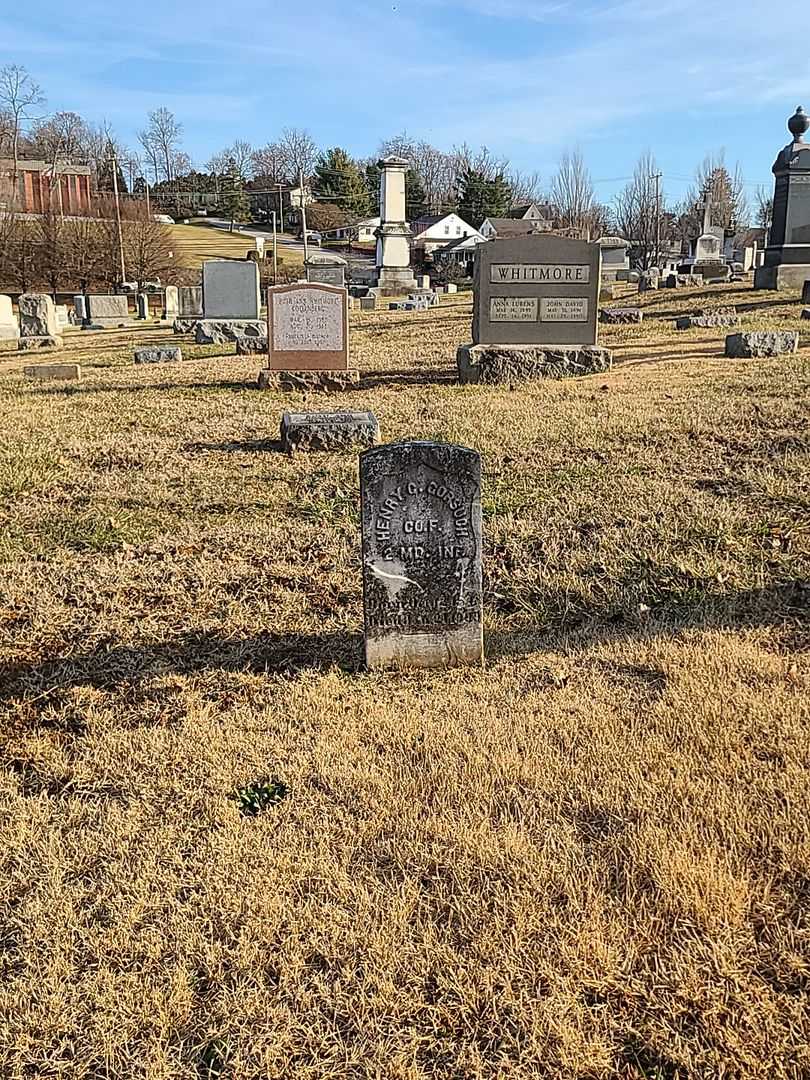 Henry C. Gorsuch's grave. Photo 2