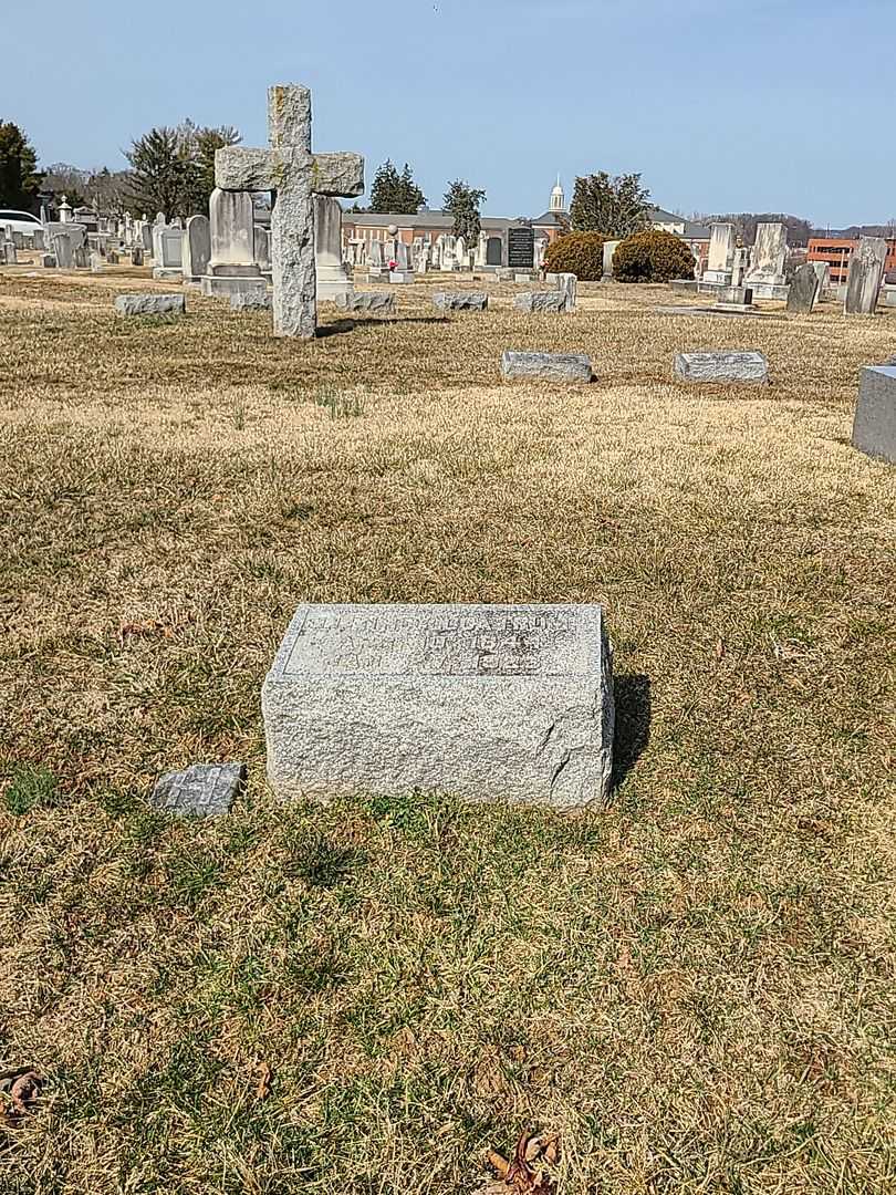 Ellen Rebecca Herr Trump's grave. Photo 2