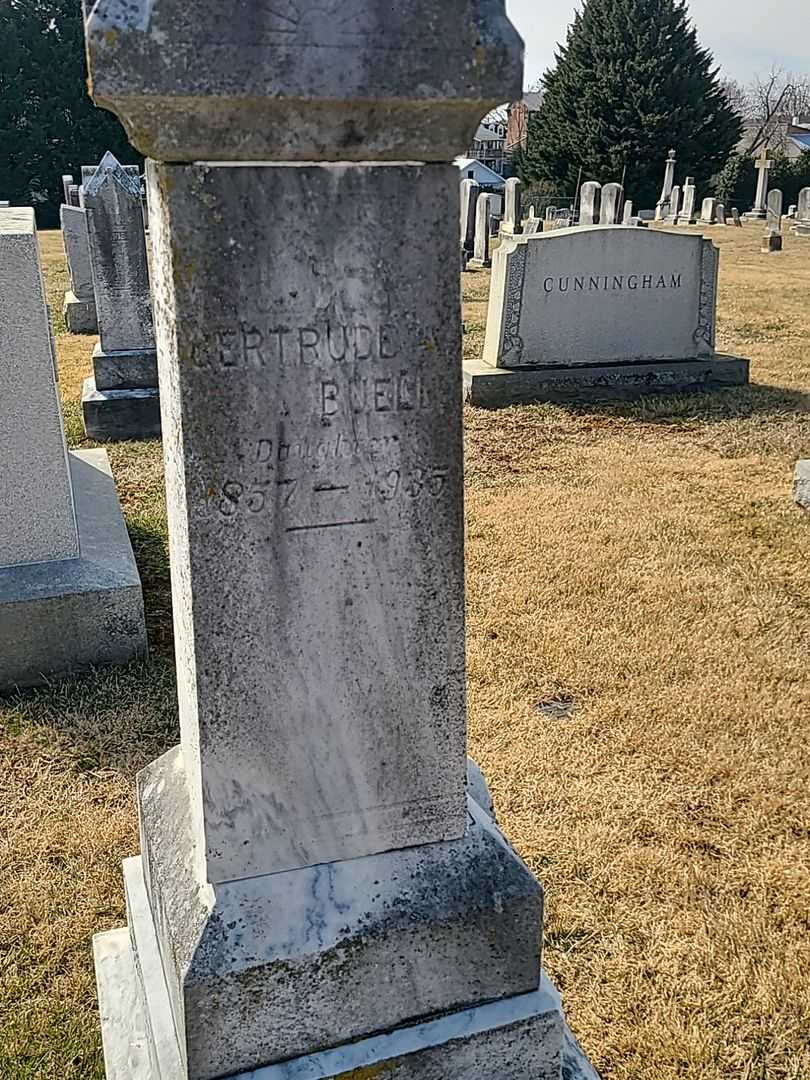 Gertrude A. Buell's grave. Photo 2