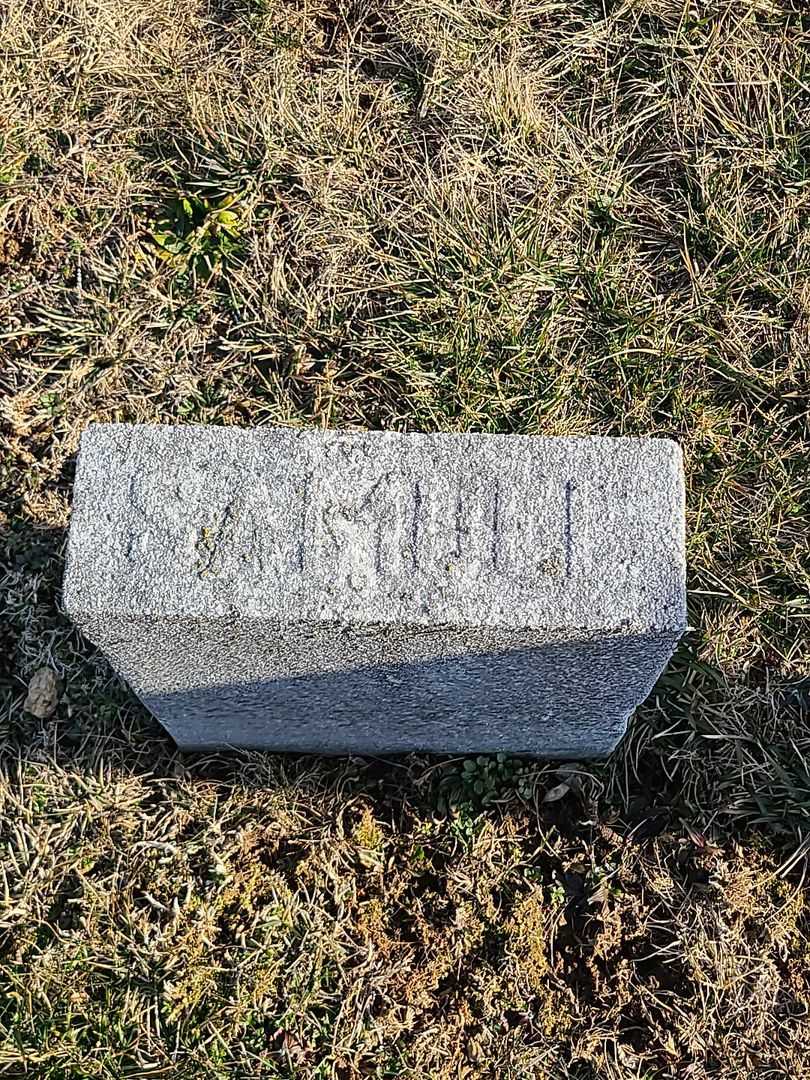 Samuel D. Huber's grave. Photo 4