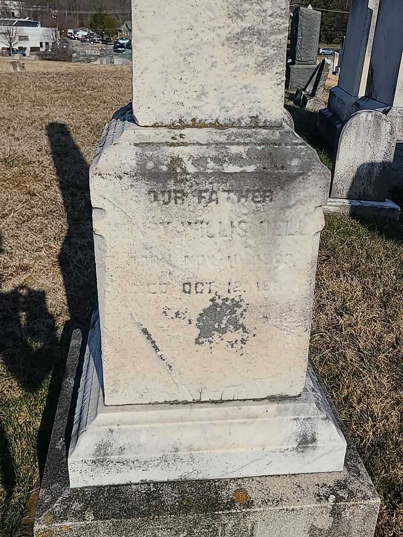 Henry Willis Dell's grave. Photo 3