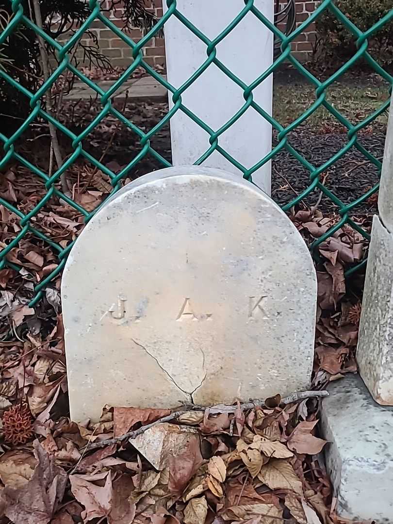 J. A. K.'s grave. Photo 3