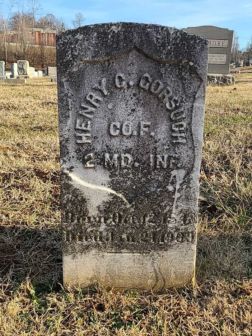 Henry C. Gorsuch's grave. Photo 3
