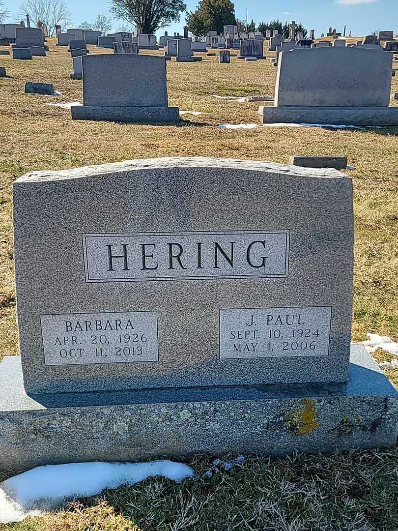 J. Paul Hering's grave. Photo 3