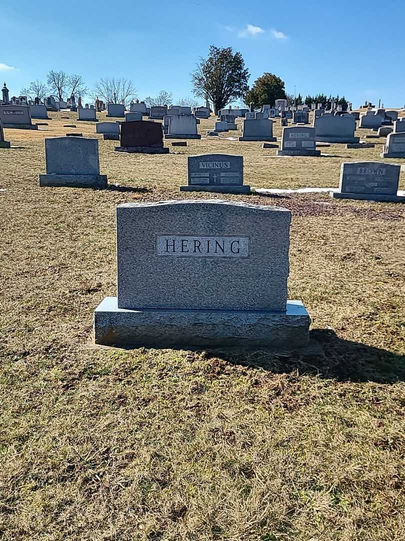 William F. Hering's grave. Photo 1