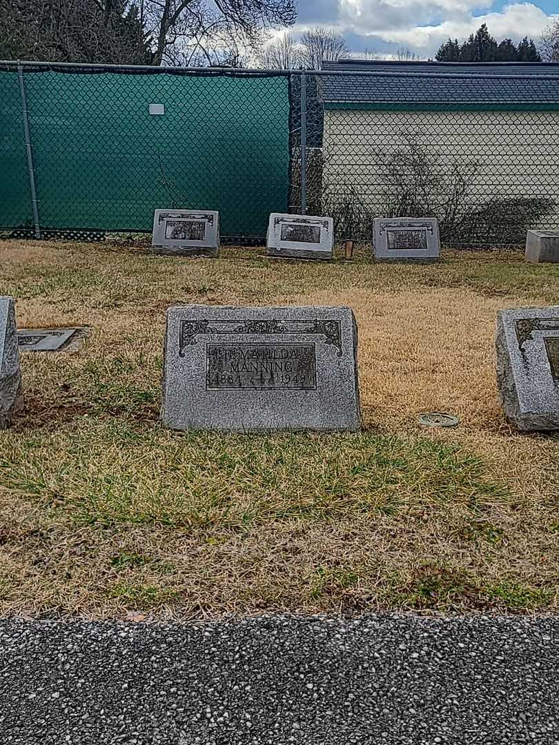F. Matilda Manning's grave. Photo 2