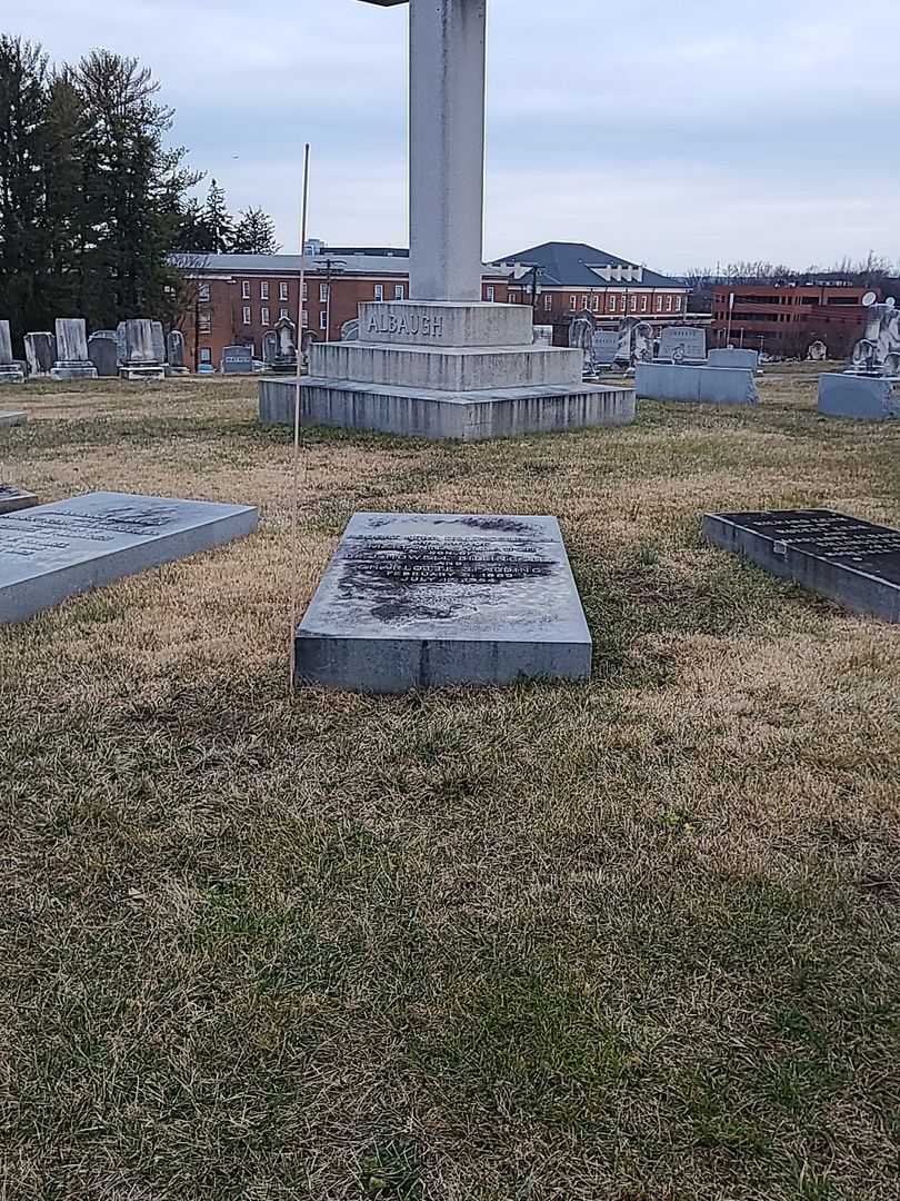 Robert Kerr Billingslea Senior's grave. Photo 2