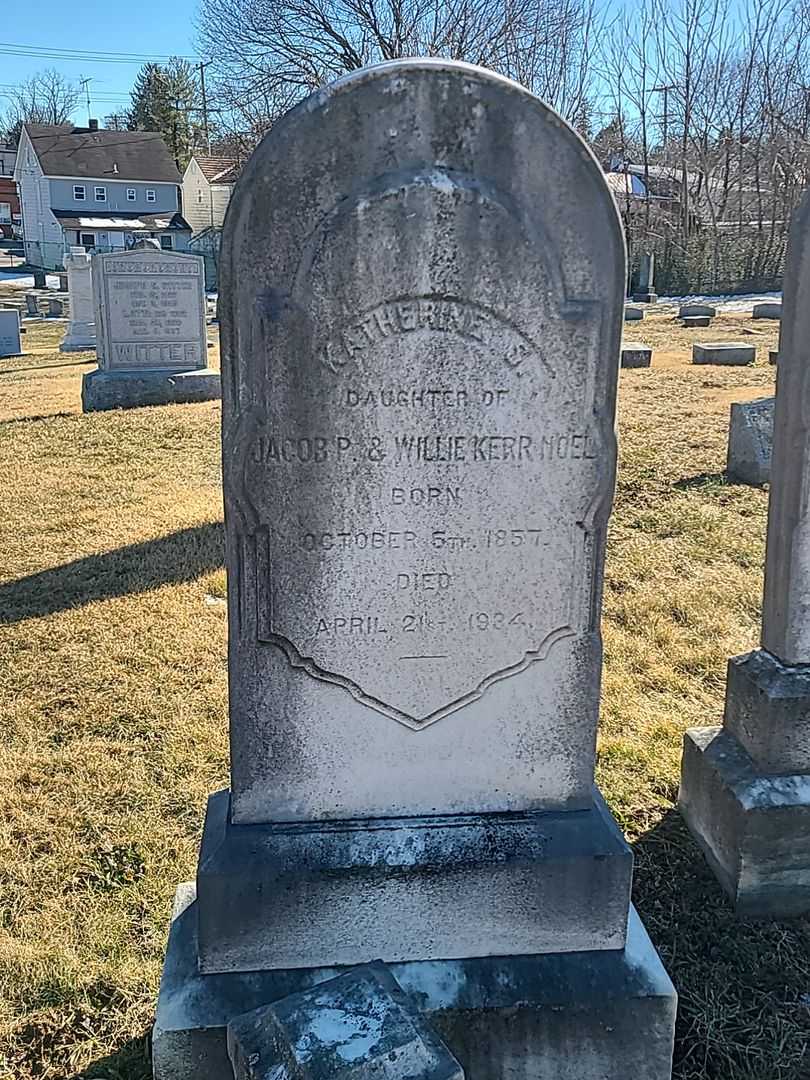 Katherine S. Noel's grave. Photo 3