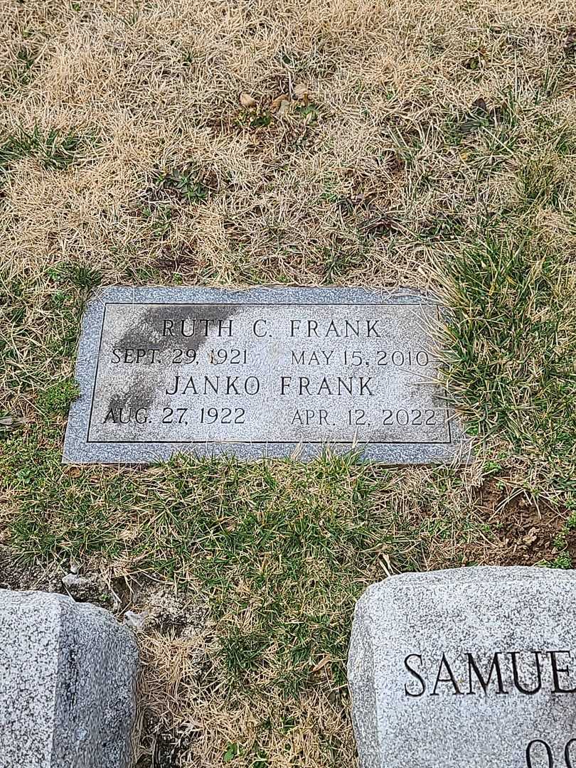 Janko Frank's grave. Photo 3