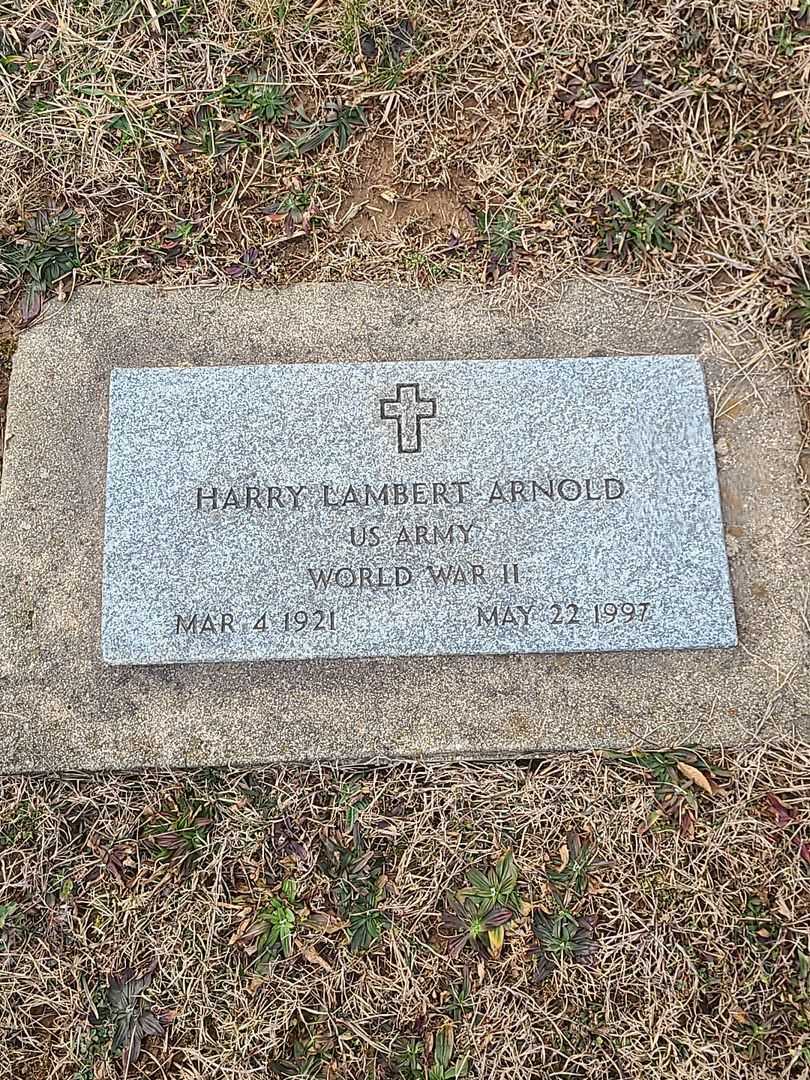 Harry Lambert Arnold's grave. Photo 4