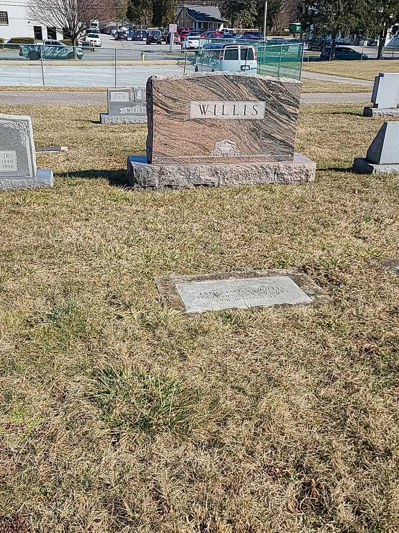 Jane Twigg Willis's grave. Photo 2