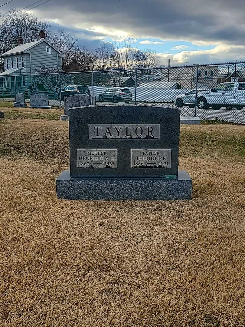 Theodore Taylor's grave. Photo 2