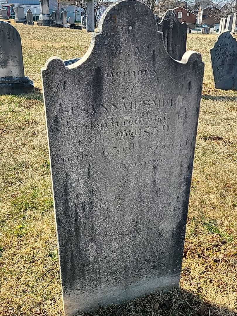 Susannah Smith's grave. Photo 3