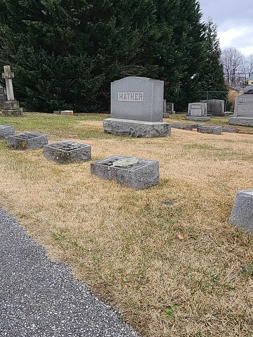T. William Mather Junior's grave. Photo 2